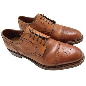 $1450 Santoni REMINGTON Goodyear Shoes Oxfords UK 9.5 US 10.5 + Ferragamo Bags